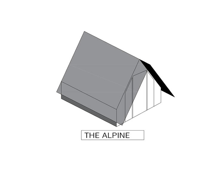Alpine A-Frame Pod